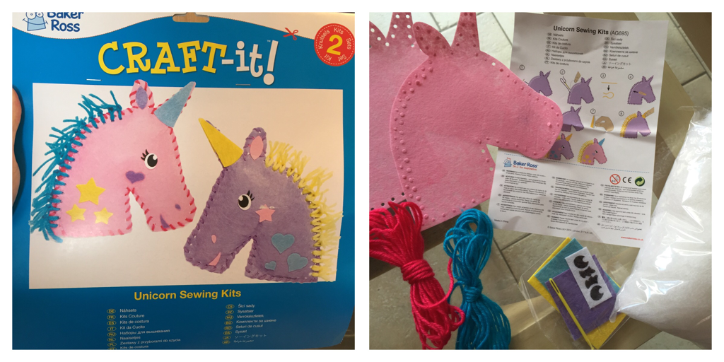 Unicorn Sewing Kit for Kids