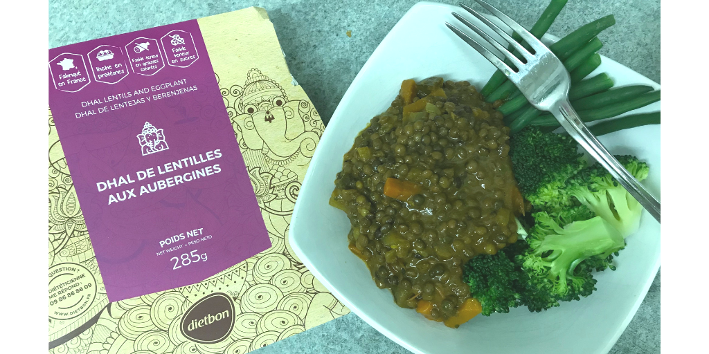 Picture of Dietbon diet meals delivery plan Dhal lentils