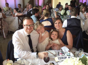 Picture of family at wedding