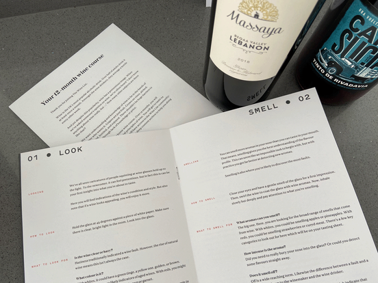 The Wine List Review - Tasting guide course