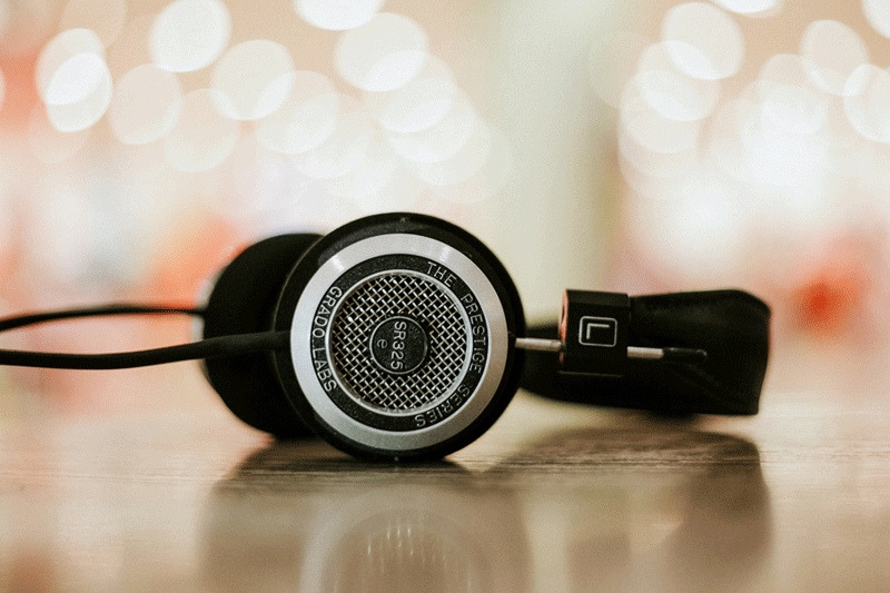 Picture of headphones