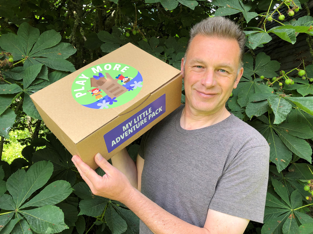 Picture of Chris Packham with Sudocrem Play More Adventure Pack