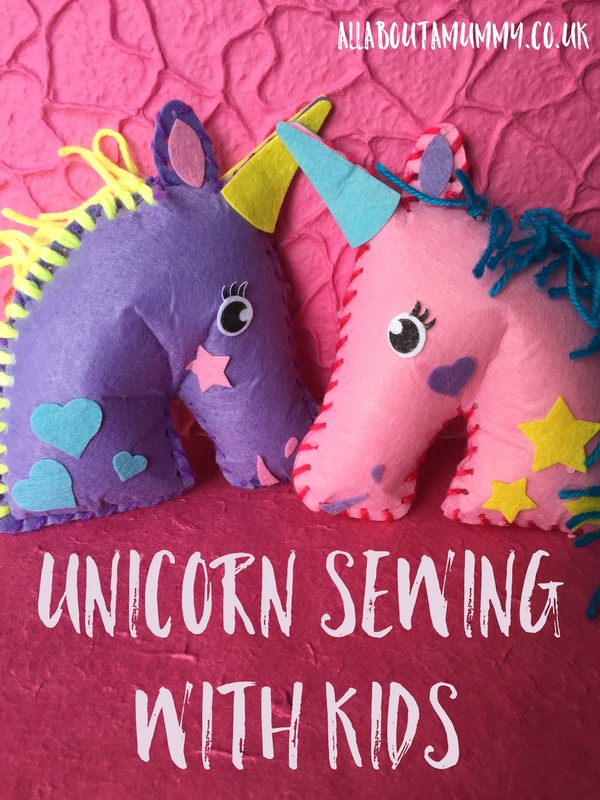 Unicorn Sewing Kits for Kids