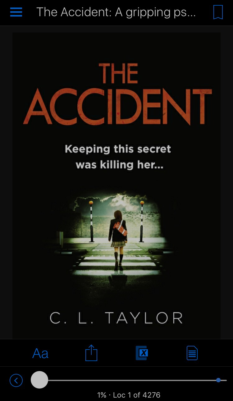 The Accident by C.L.Taylor book review 