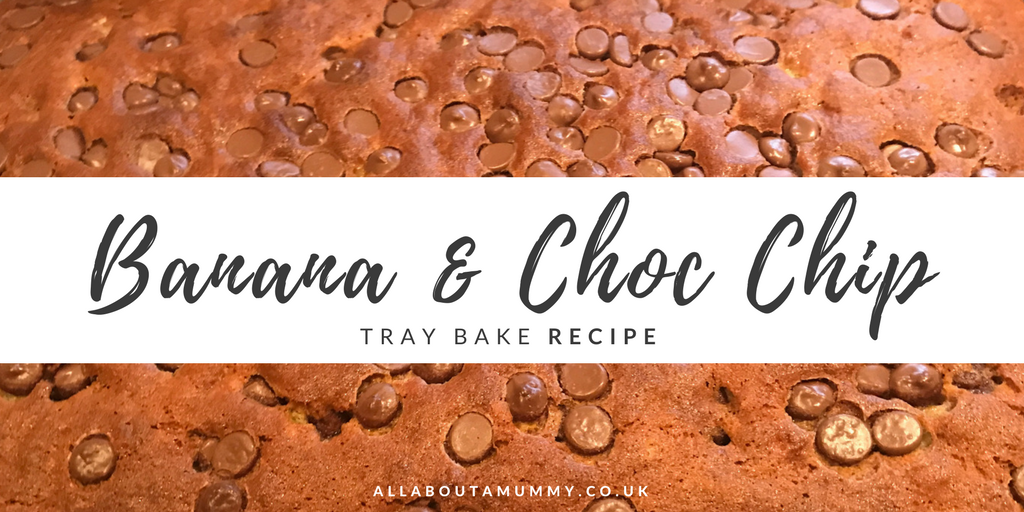 Banana & Choc Chip Tray Bake Recipe picture