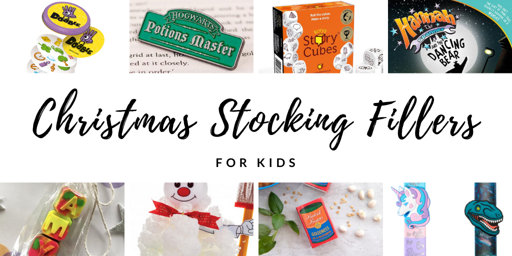 Christmas Stocking Fillers for Kids blog post title image
