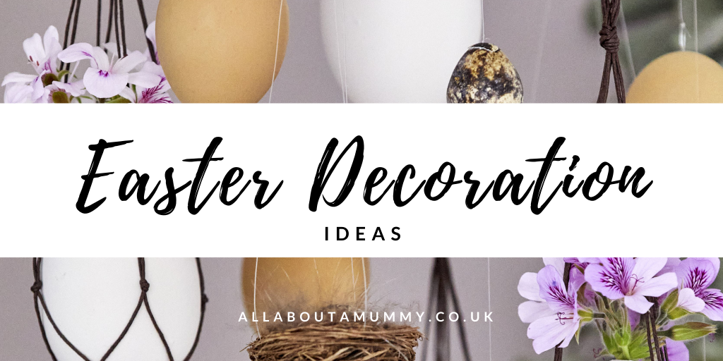 Easter Decoration Idea Blog Post Header
