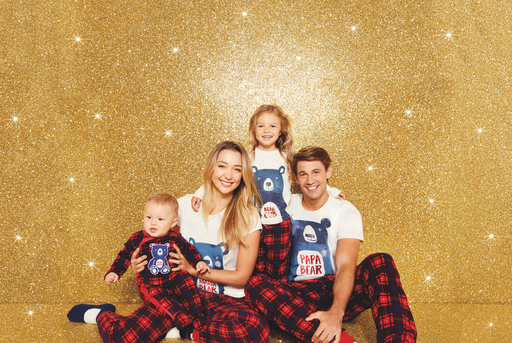 Picture of family bear matching PJs