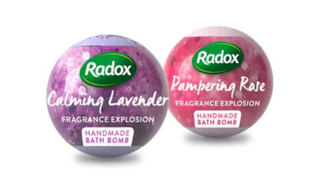 Radox bath bombs image