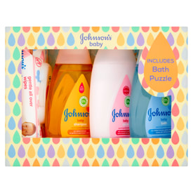 Picture of Johnsons baby bath time gift set