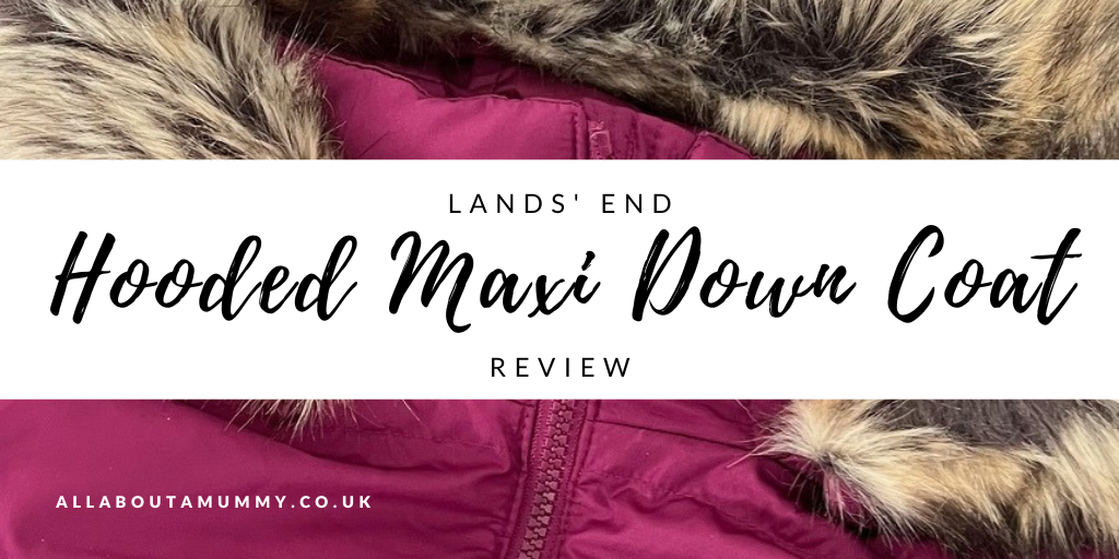 Lands' End Hooded Maxi Down Coat Review title image