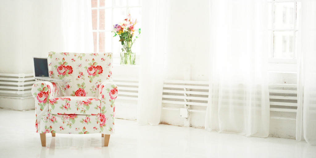 Picture of patterned chair
