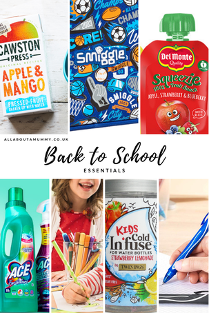 Back to School Essentials blog post