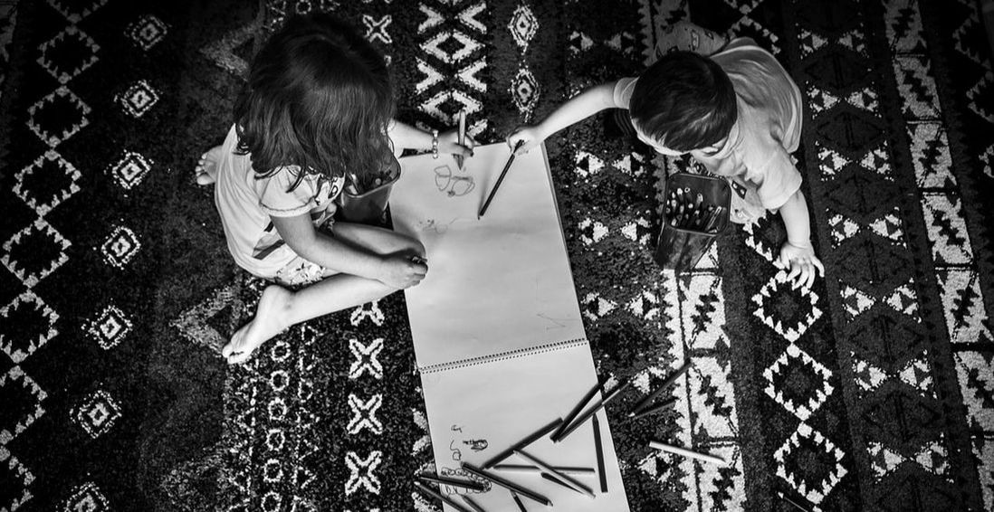 Picture of kids drawing