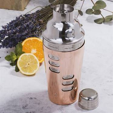 Picture of Rose Gold Cocktail Shaker