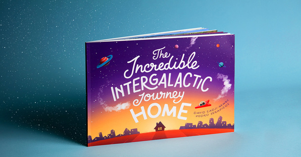 The Incredible Intergalactic Journey Home Book Picture